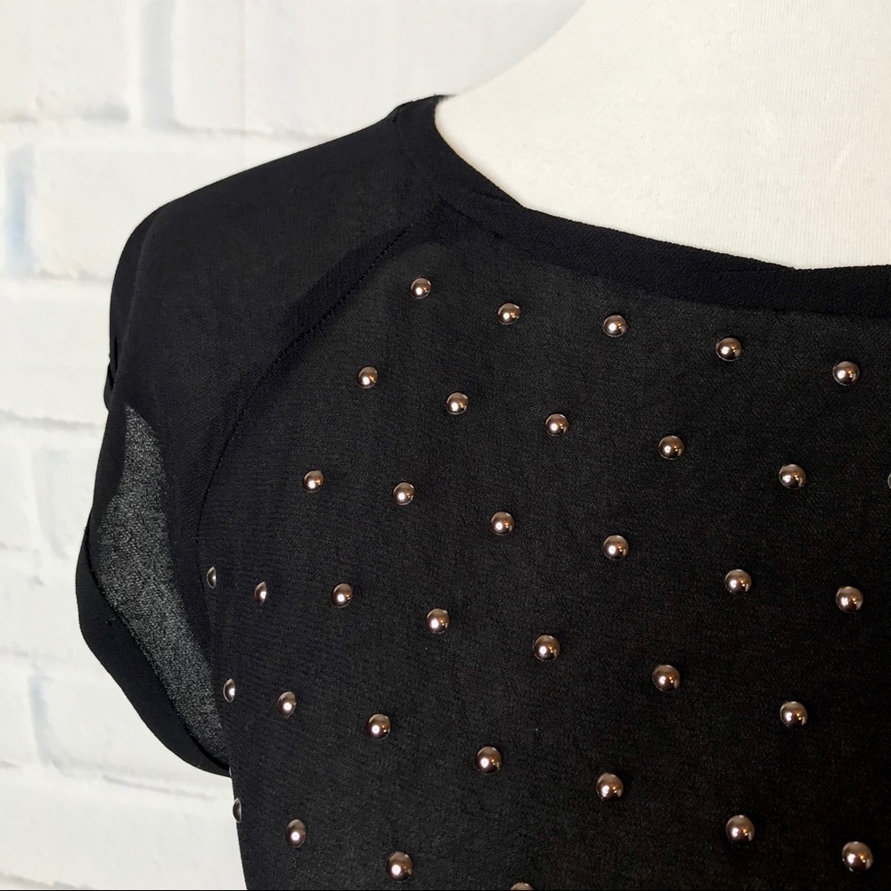 G R A H A M & S P E N C E R : Studded Top - image 3